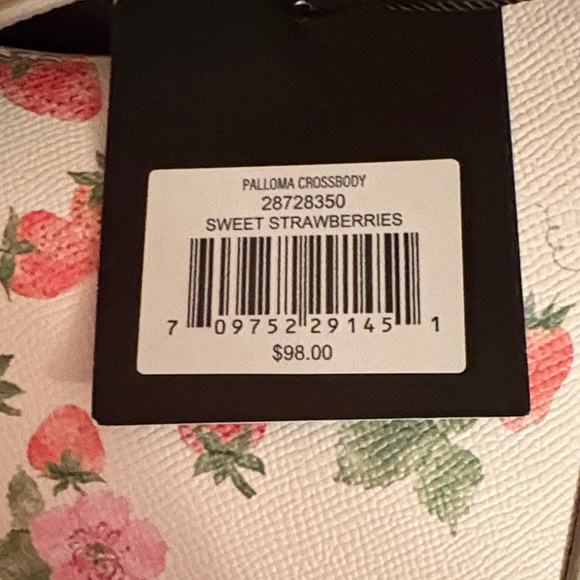 NWT Nanette Lepore Floral Shoulder Bag - Cream and Pink adorable 🥰 - Picture 2 of 15